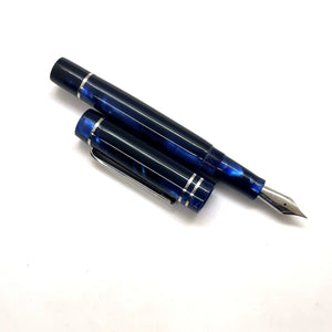 Style 10  Custom 13mm Italian Blue Acrylic #22183
